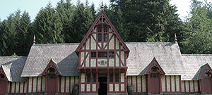 Victorian poultry house at Leighton Hall