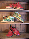 'These shoes were made for walking..' Alan Raddon's bespoke shoes at Aberarth