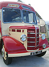 Vintage buses restored by Ken and Delyth Edwards